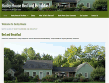 Tablet Screenshot of bushyhouse.com
